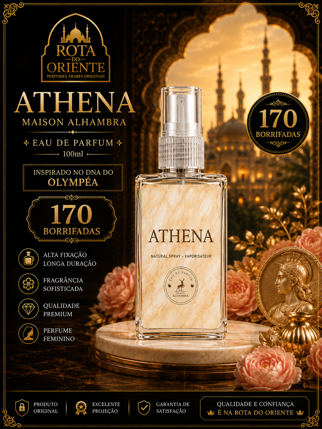 DECANTE DO Athena - Maison Alhambra feminino