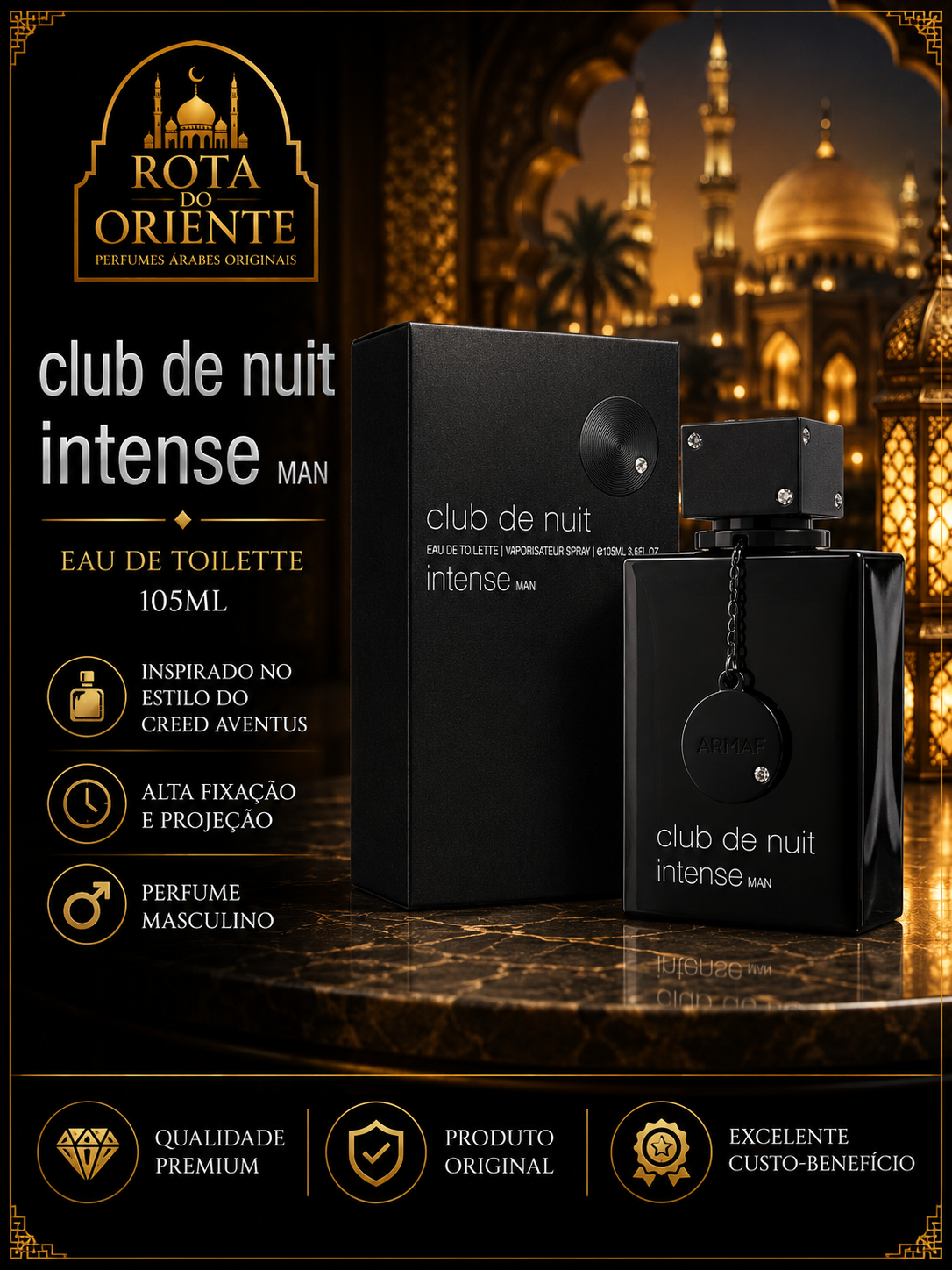 Club de Nuit Armaf MASCULINO - Imagem 2