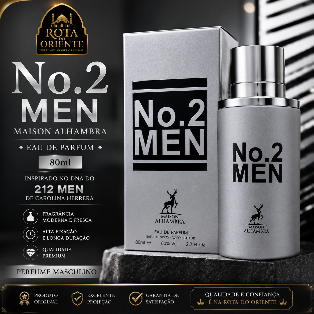 No.2Men Maison Alhambra MASCULINO