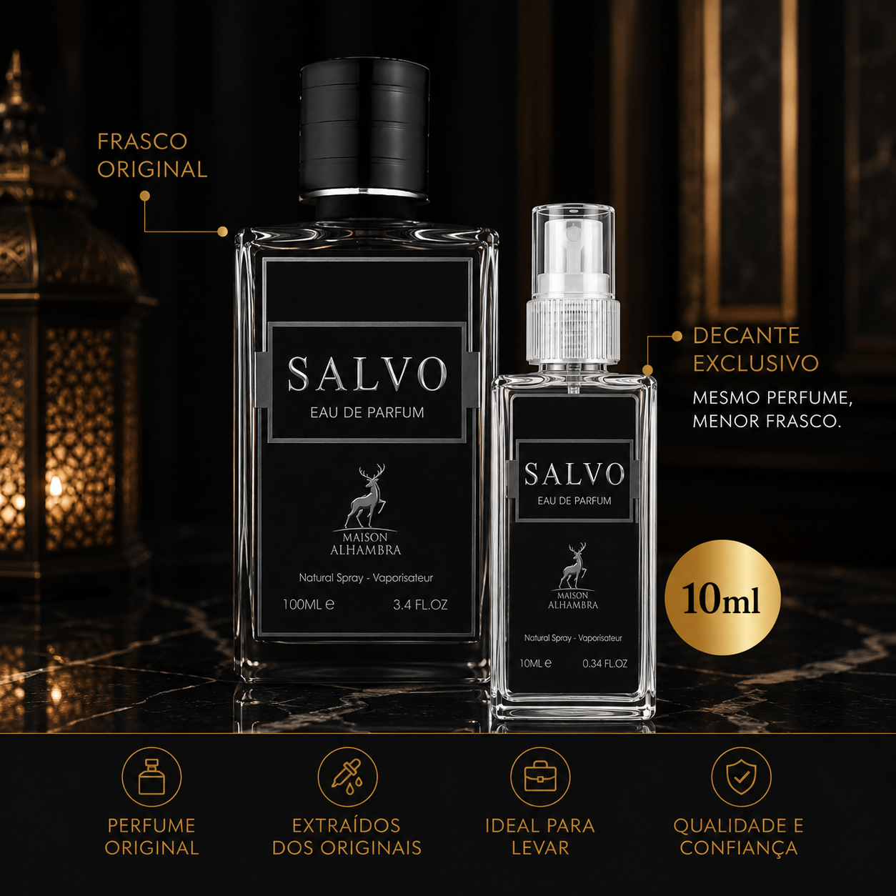 DECANTE DO Salvo EAU de Parfum masculino - Imagem 5